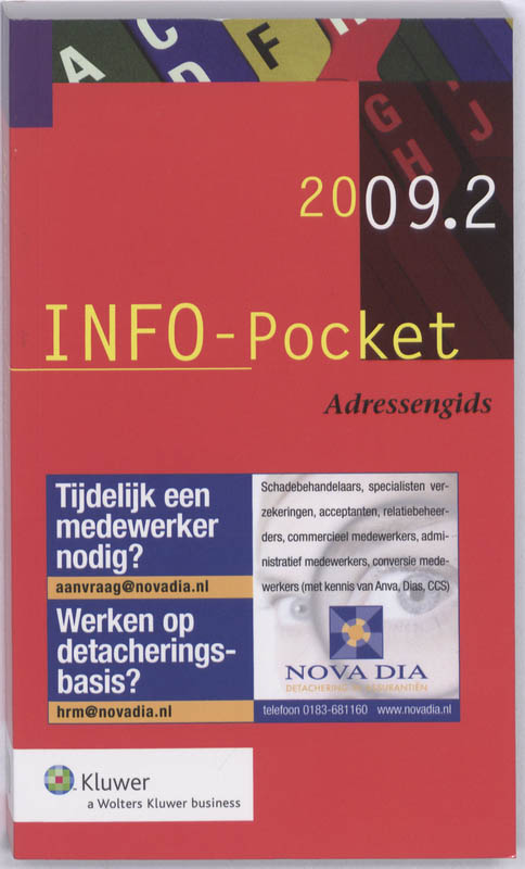 Omslag van INFO-Pocket 2009.2