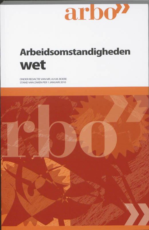 Omslag van Arbeidsomstandighedenwet 2010