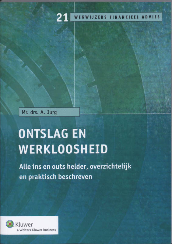 Omslag van Ontslag en werkloosheid