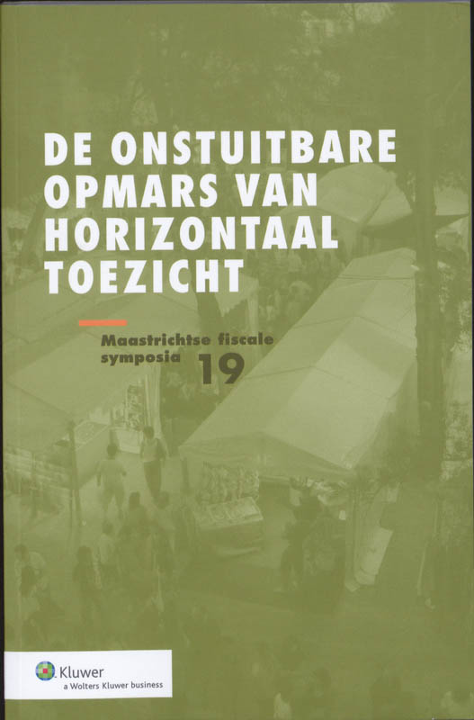 Omslag van De onstuitbare opmars van horizontaal toezicht