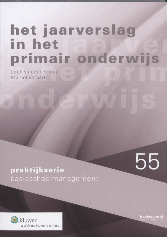 Omslag van Het jaarverslag in het primair onderwijs