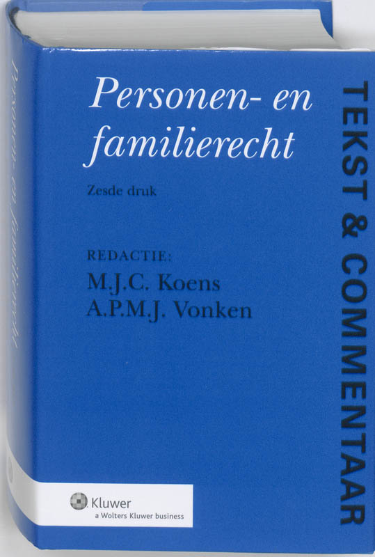 Omslag van Personen- en Familierecht