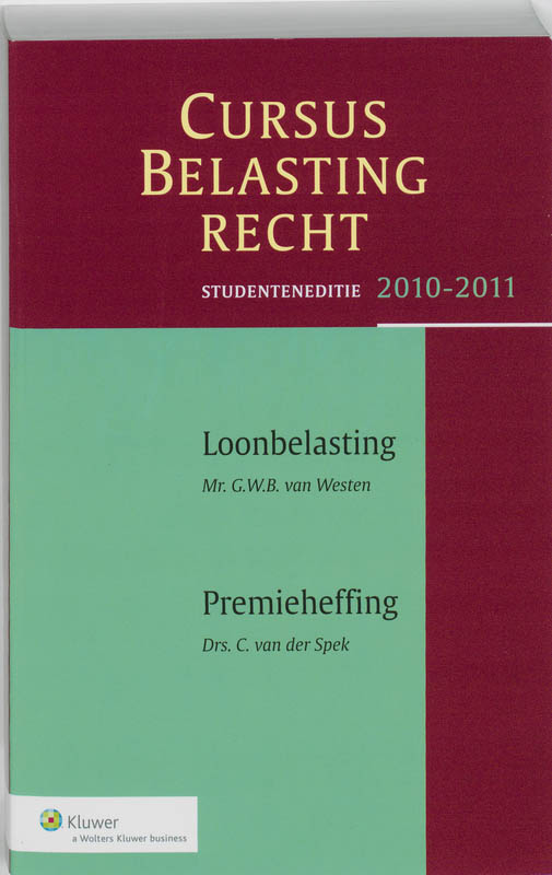 Omslag van Studenteneditie 2010/2011