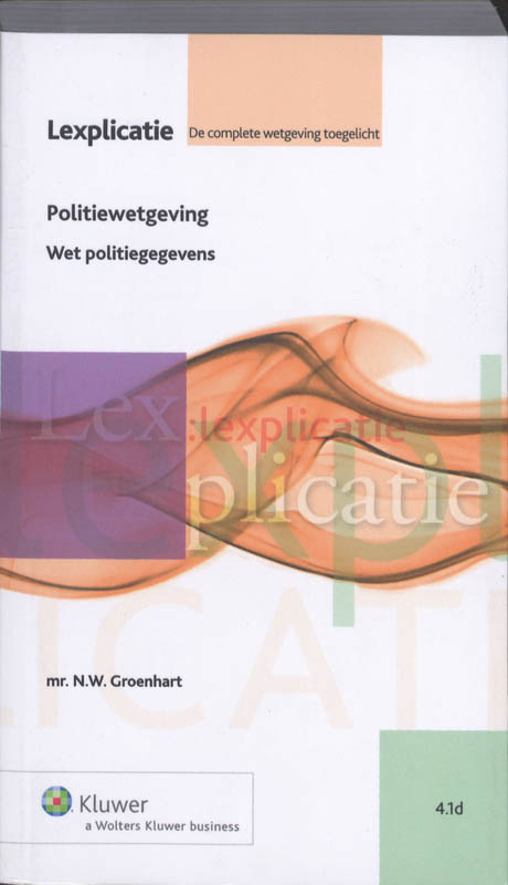 Omslag van Politiewetgeving