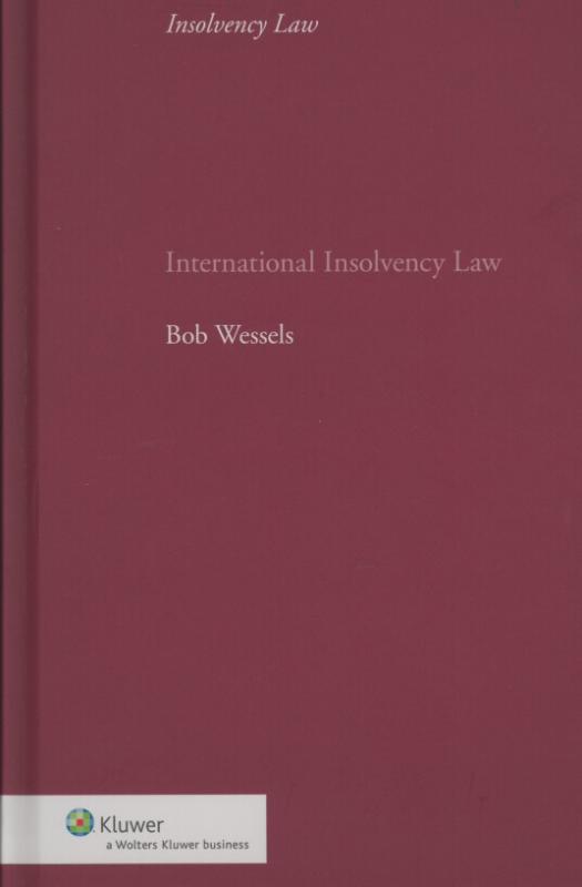 Omslag van International insolvency law