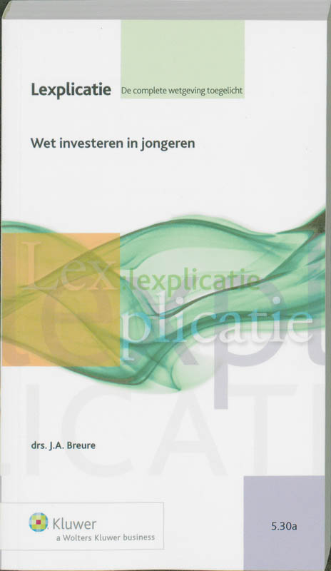 Omslag van Wet investeren in jongeren