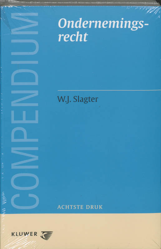 Omslag van Compendium van het ondernemingsrecht