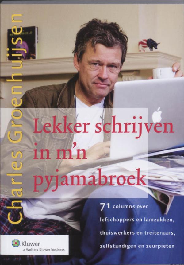 Omslag van Lekker schrijven in mijn pyamabroek