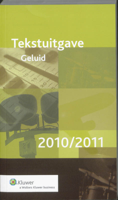 Omslag van Tekstuitgave Geluid 2010-2011