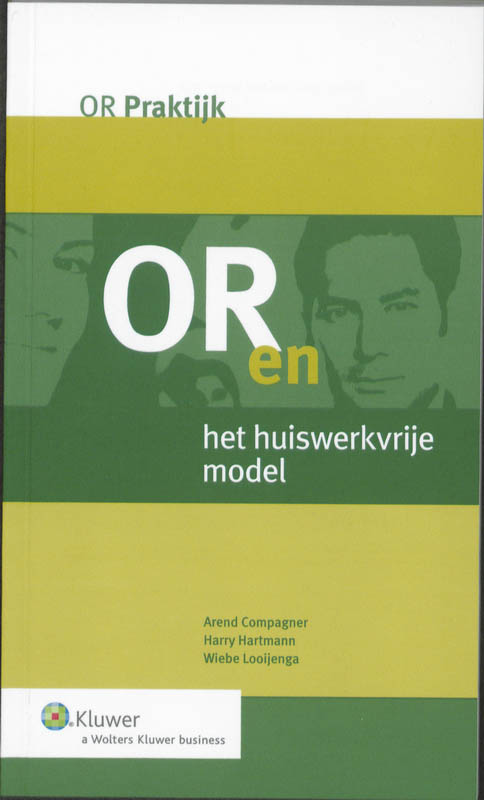 Omslag van OR en het huiswerkvrije model