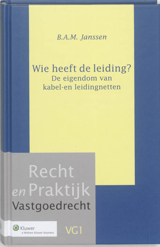 Omslag van Wie heeft de leiding?