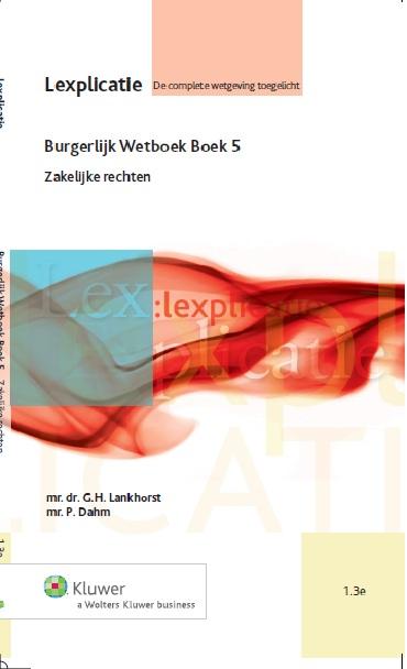 Omslag van Burgerlijk Wetboek Boek 5