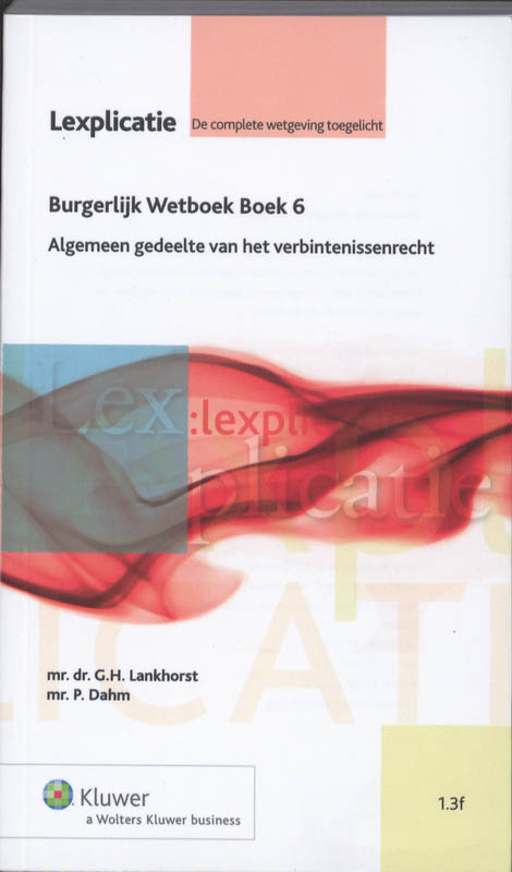 Omslag van Burgerlijk Wetboek boek 6