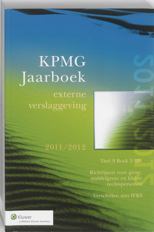 Omslag van externe verslaggeving 2011/2012