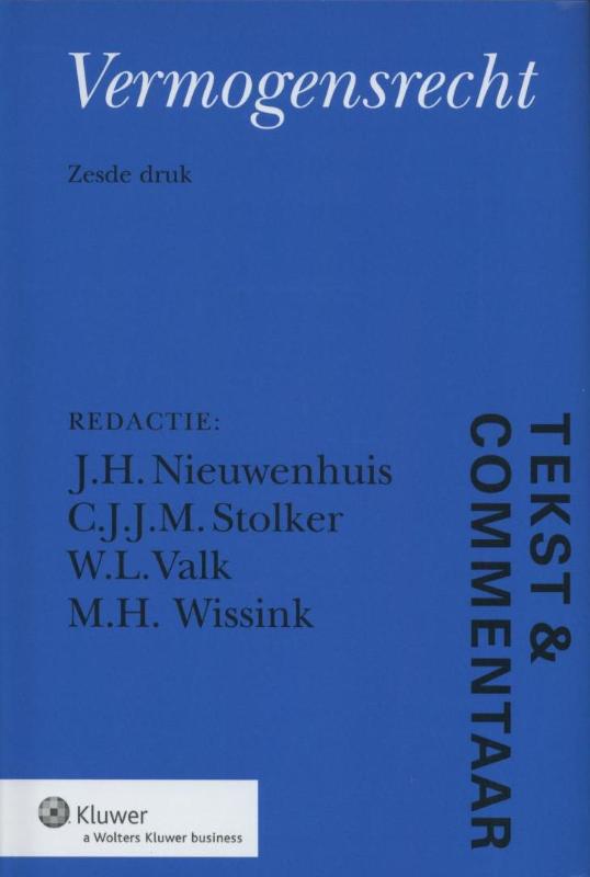 Omslag van Vermogensrecht