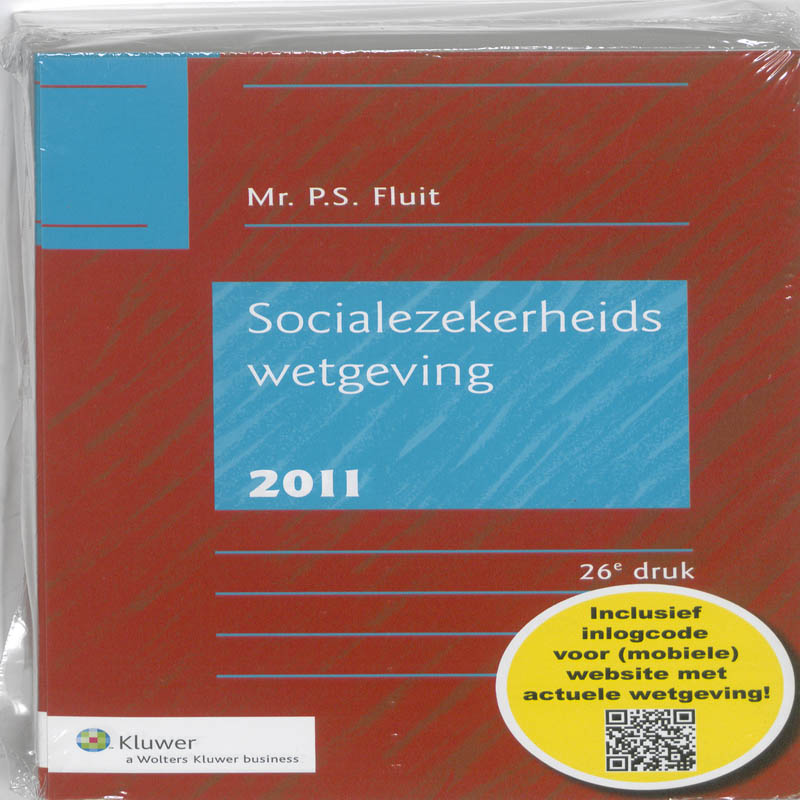 Omslag van Socialezekerheidswetgeving 2011