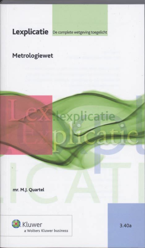 Omslag van Metrologiewet