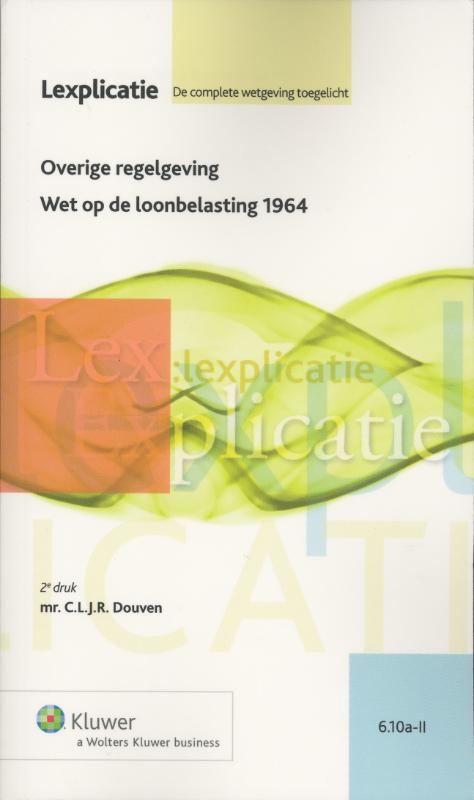 Omslag van Overige regelgeving Wet op de loonbelasting 1964