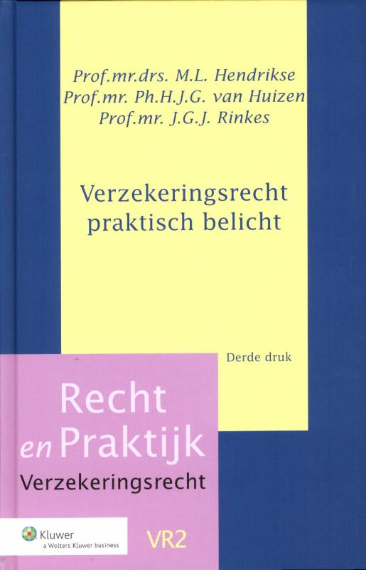 Omslag van Verzekeringsrecht praktisch belicht