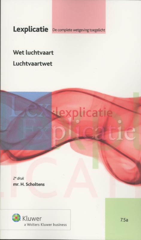 Omslag van Wet Luchtvaart/Luchtvaartwet