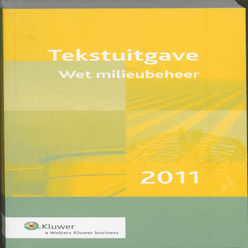 Omslag van Tekstuitgave Wet milieubeheer 2011