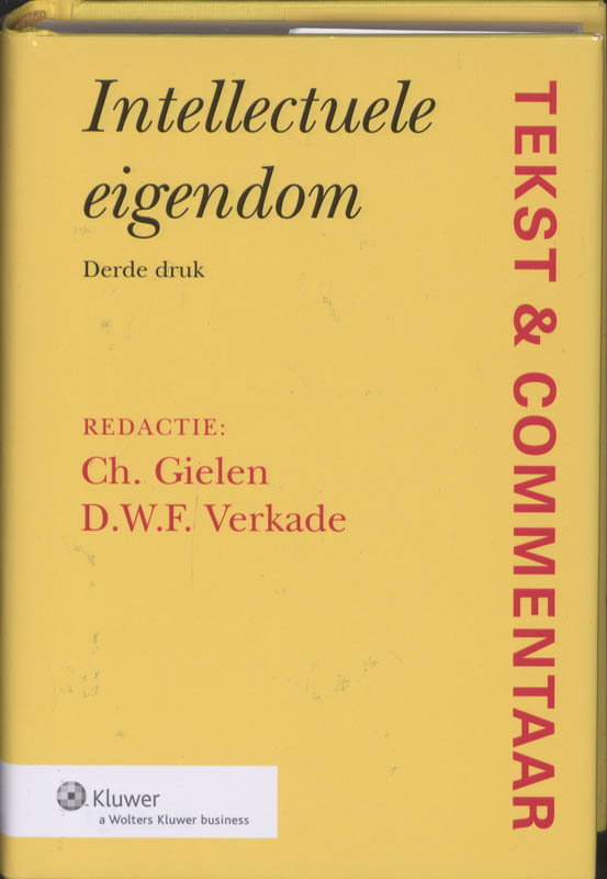 Omslag van Intellectuele eigendom