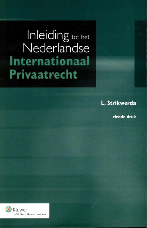 Omslag van Inleiding tot het Nederlandse internationaal privaatrecht