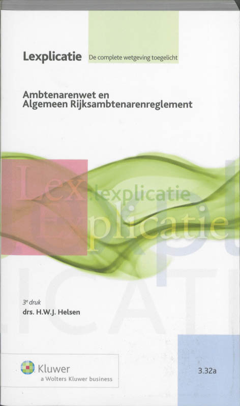 Omslag van Ambtenarenwet en Algemeen Rijksambtenarenreglement