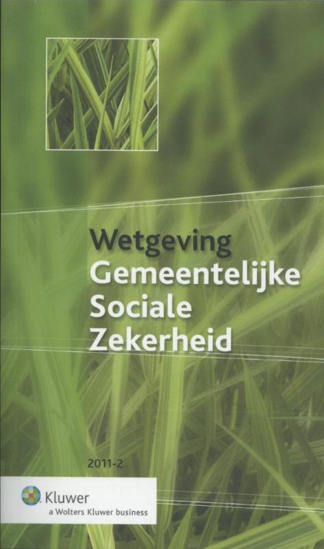 Omslag van Wetgeving Gemeentelijke Sociale Zekerheid