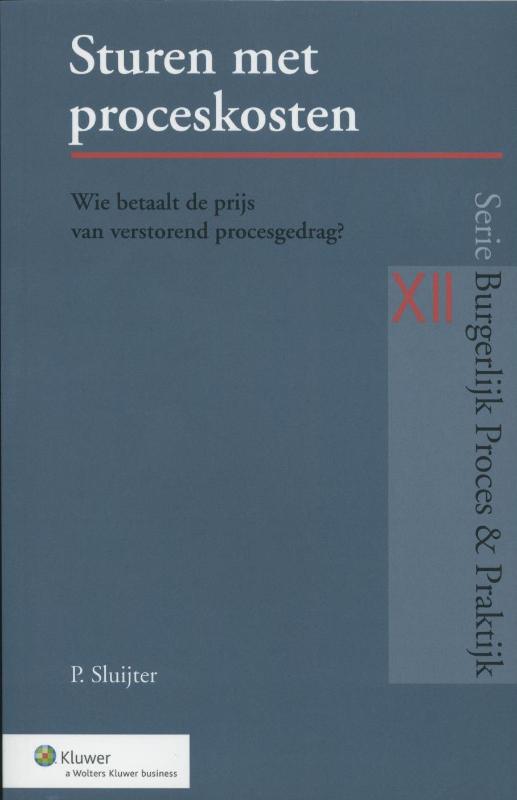 Omslag van Sturen met proceskosten