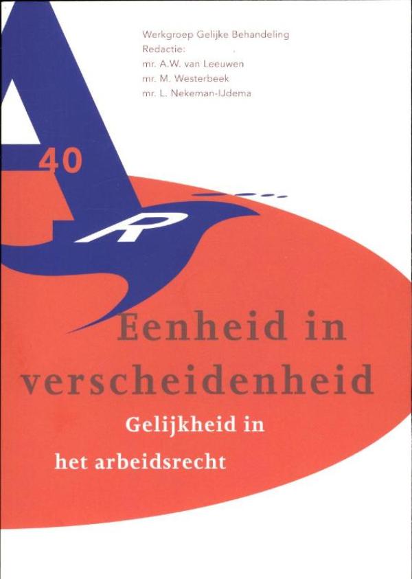 Omslag van Eenheid in verscheidenheid