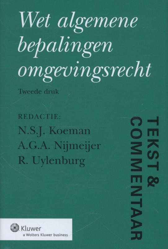 Omslag van Wet algemene bepalingen omgevingsrecht