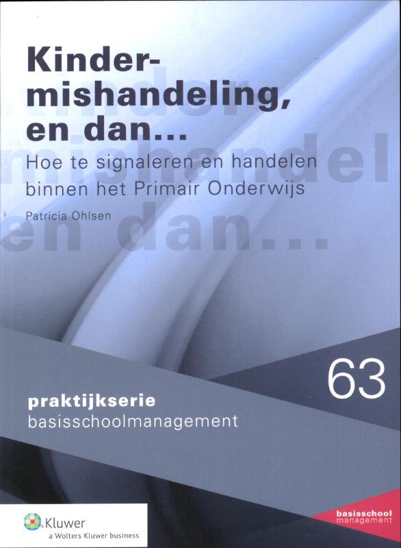 Omslag van Signaleren en handelen bij (vermoedens van) kindermishandeling in het PO