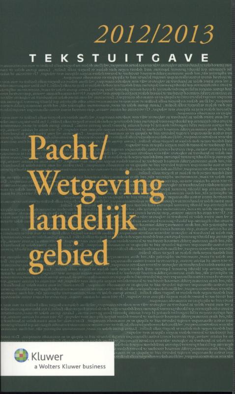 Omslag van Tekstuitgave 2012/2013