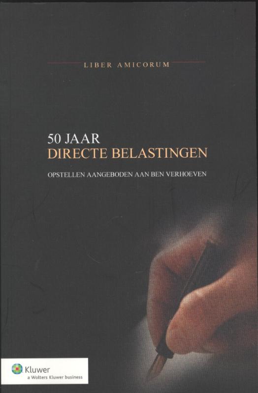 Omslag van 50 jaar directe belastingen