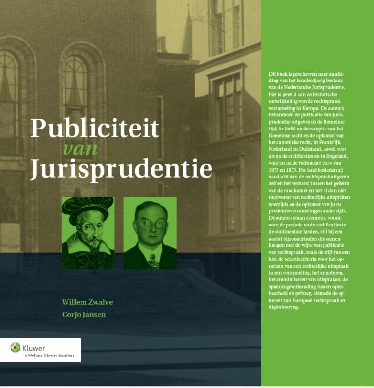 Omslag van Publiciteit van Jurispudentie
