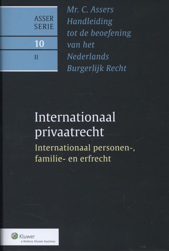 Omslag van 2 Internationaal personen-, familie- en erfrecht