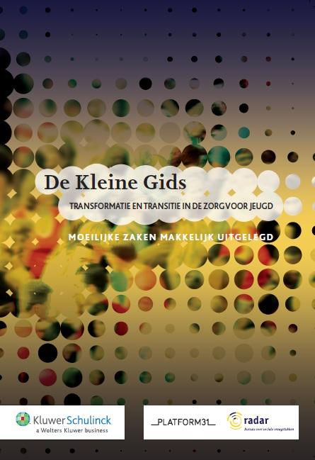 Omslag van De Kleine Gids Transformatie en transitie in de zorg voor jeugd
