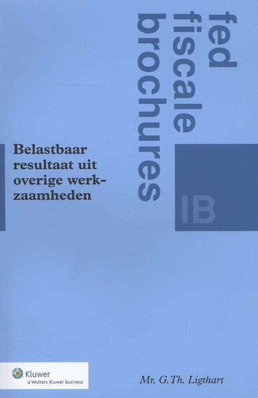 Omslag van Belastbaar resultaat uit overige werkzaamheden