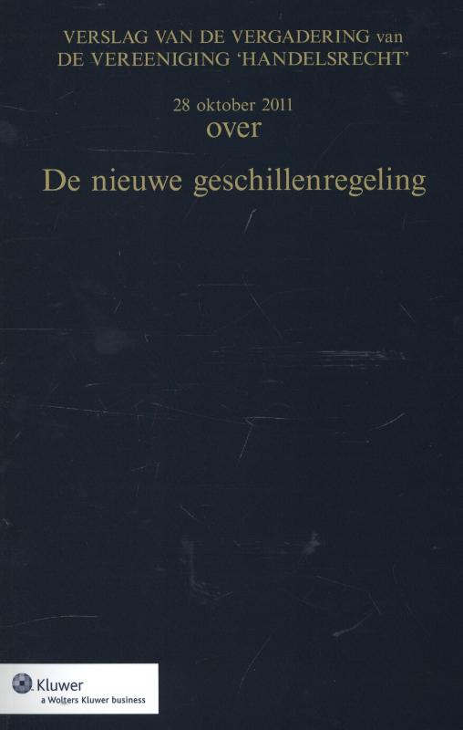 Omslag van Verslag van de vergadering van de vereeniging handelsrecht