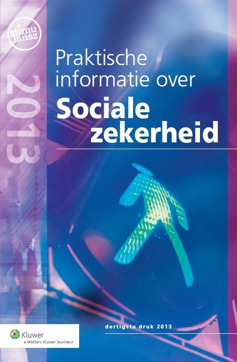 Omslag van Praktische informatie over sociale zekerheid 2013