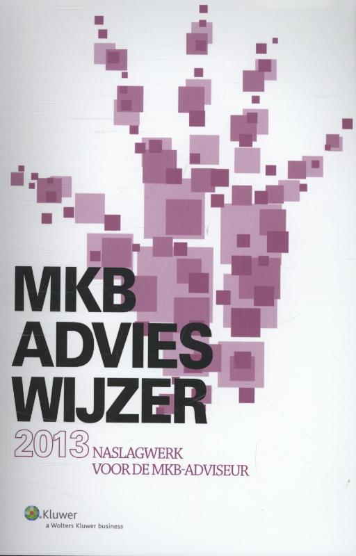 Omslag van MKB advieswijzer 2013