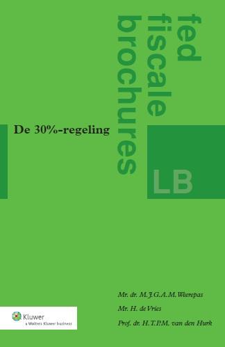 Omslag van De 30 procent - regeling