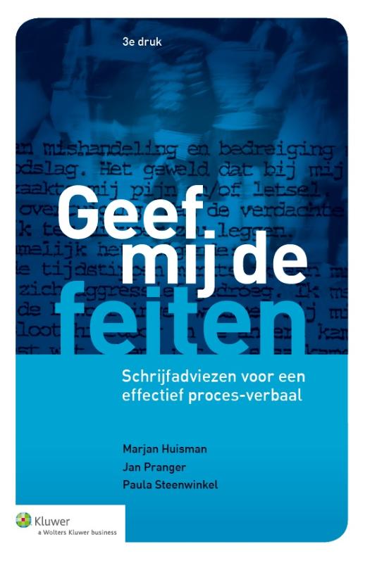 Omslag van Geef mij de feiten
