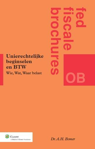 Omslag van Algemene rechtsbeginselen en BTW