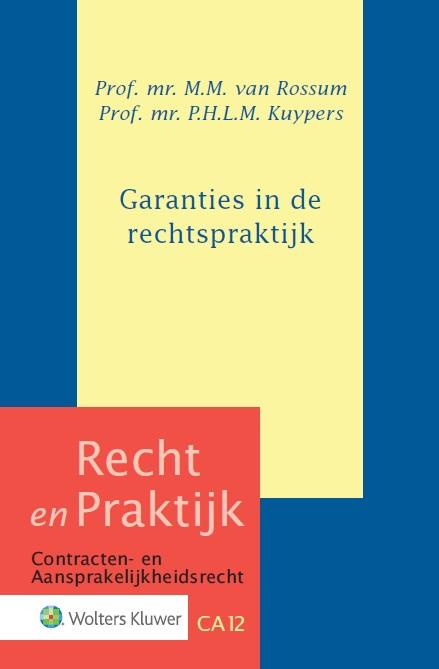 Omslag van Garanties in de rechtspraktijk