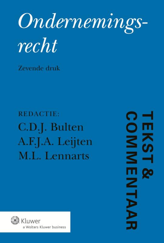 Omslag van Ondernemingsrecht