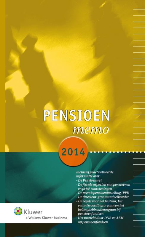 Omslag van Pensioenmemo
