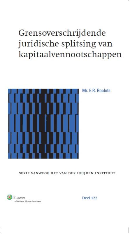 Omslag van Grensoverschrijdende juridische splitsing van kapitaalvennootschappen
