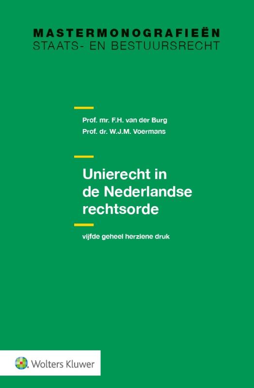 Omslag van Unierecht in de Nederlandse rechtsorde